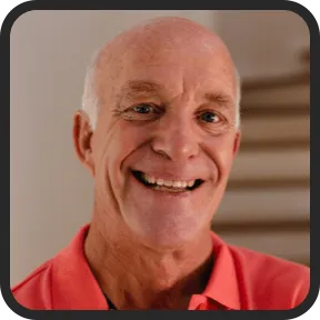 Happy male customer sharing his experience with Prostadine supplement